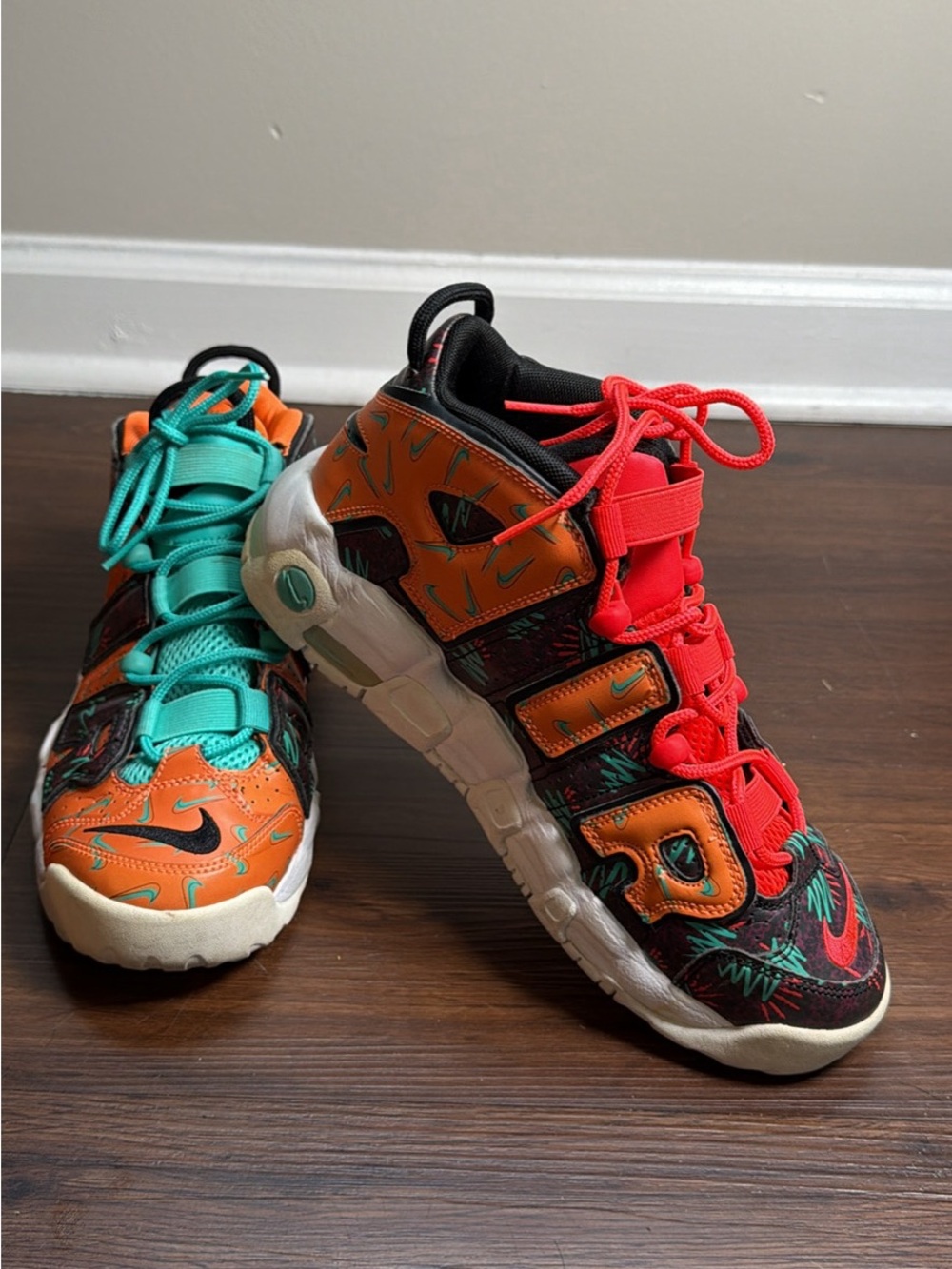 Nike Air More Uptempo GS "What The 90s" sneakers - Picture 2 of 5